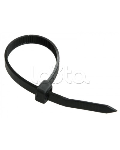 Стяжка 200x3,6 мм нейлоновая, черная IEK (UHH32-D036-200-100) в Пятигорске Стяжки-хомуты Pintop.ru