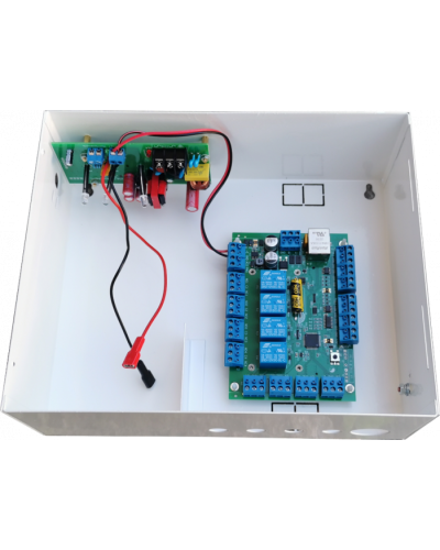 Контроллер Gate-IP-Base-UPS1 mod.23 в Пятигорске Сетевая СКУД - Gate Pintop.ru