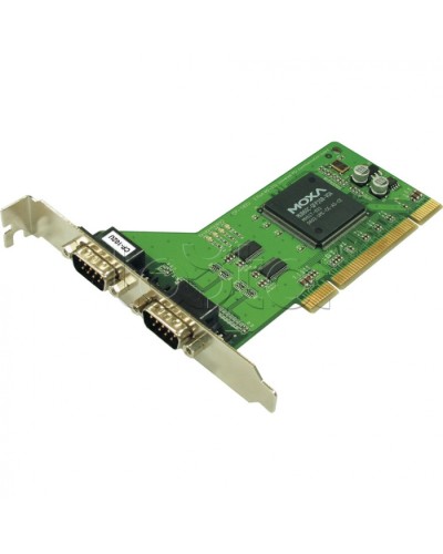 2-портовая плата RS-232 для шины Universal PCI Moxa CP-102U в Пятигорске Сетевые карты Pintop.ru