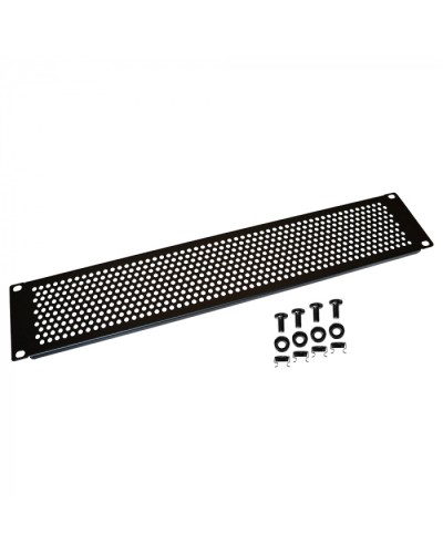 19 вентиляционная фальш-панель 2U, черная LANMASTER (LAN-DC-VNP-2U) в Пятигорске Вентиляторные модули Pintop.ru