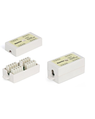 Адаптер проходной (coupler), Dual IDC, категория 5e, 4 пары Hyperline CA-IDC-C5E-WH в Пятигорске Проходные адаптеры Pintop.ru