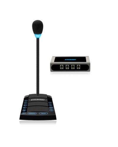 Устройства переговорное 4-канальное STELBERRY S-740 в Пятигорске Переговорные устройства Pintop.ru