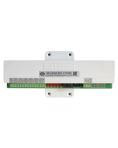 Видеокоммутатор сетевой Метаком MKV-CVN2018 в Пятигорске Блоки коммутации многоабонентные Pintop.ru