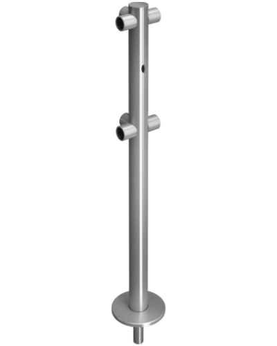 Стойкаограждения съемная Т-образная Oxgard ВЗР 1996Р.21-07 в Пятигорске Ограждения Pintop.ru