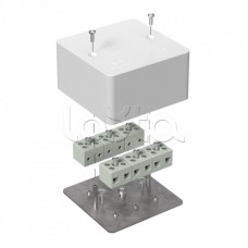 Коробка огнестойкая для кабель-канала 40-0460-FR6.0-12 Е15-Е60 (латунь) 85х85х45 Промрукав (40-0460-FR6.0-12-Е60)