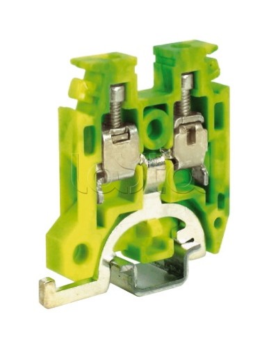 Зажим для заземления желт.зелен 2,5 кв.мм DKC ZTR110 в Пятигорске Крепежные изделия Pintop.ru