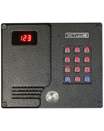 Блок вызова домофона Метаком MK2007-TM-EV в Пятигорске Блоки вызова многоабонентные Pintop.ru