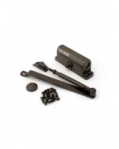 Доводчик NOTEDO DC-070-I EN3 (коричневый RAL 8016) в Пятигорске Доводчики Pintop.ru