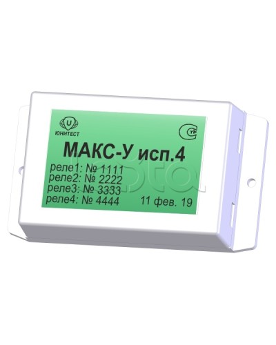 Модуль адресный управляющий Юнитест МАКС-У исп.4 в Пятигорске Адресная система пожарной сигнализации Юнитест Pintop.ru