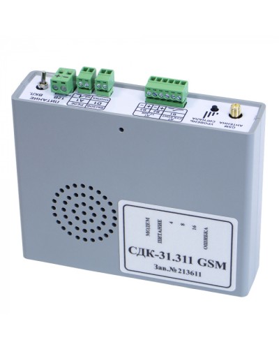 Блок контроля GSM Кристалл СДК-31.311GSM в Пятигорске Приемно-контрольные приборы Pintop.ru