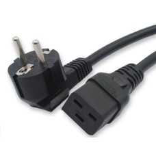 Кабель питания 1,8 м Hyperline PWC-IEC19-SHM-1.8-BK