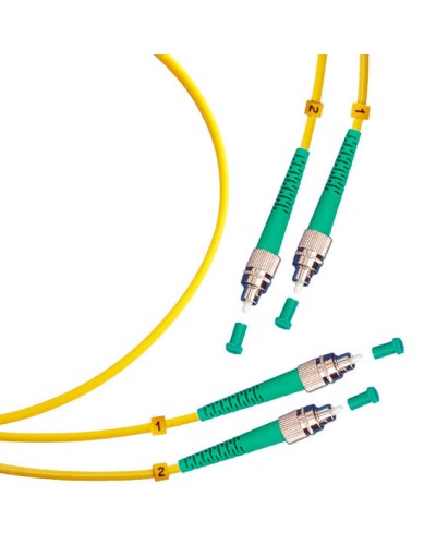 Шнур оптический duplex FC/APC-FC/APC 9/125 sm 25м LSZH Cabeus FOP(d)-9-FC/APC-FC/APC-25m в Пятигорске Патч-корды оптические Pintop.ru