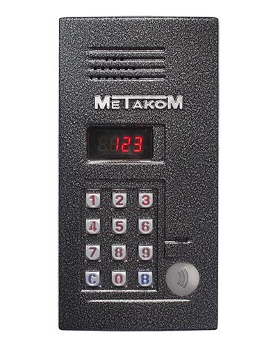 Блок вызова домофона Метаком MK2012-MFE в Пятигорске Блоки вызова многоабонентные Pintop.ru