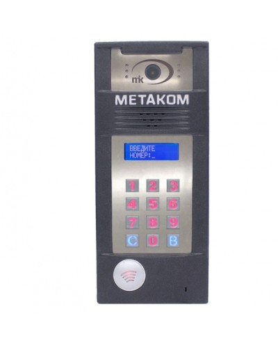 Многоабонентый антивандальный блок вызова со встроенной видеокамерой Метаком MК2018-TMRFGV в Пятигорске Блоки вызова многоабонентные Pintop.ru
