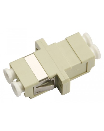 Соединитель проходной LC-LC duplex, MM(для многомодового кабеля) Cabeus DLC-DLC-MM в Пятигорске Проходные адаптеры и розетки оптические Pintop.ru