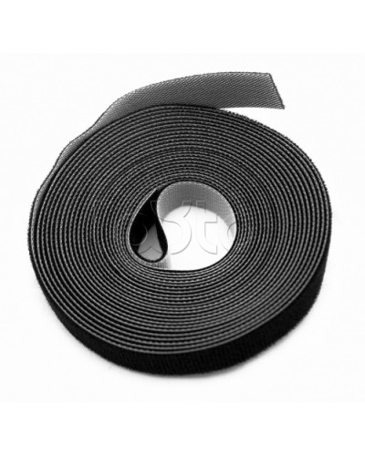 Лента липучка в рулоне, ширина 25 мм Hyperline WASNR-5x25-BK в Пятигорске Стяжки-хомуты Pintop.ru