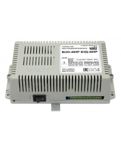 Блок управления домофона Vizit БУД-485Р в Пятигорске Блоки управления многоабонентные Pintop.ru