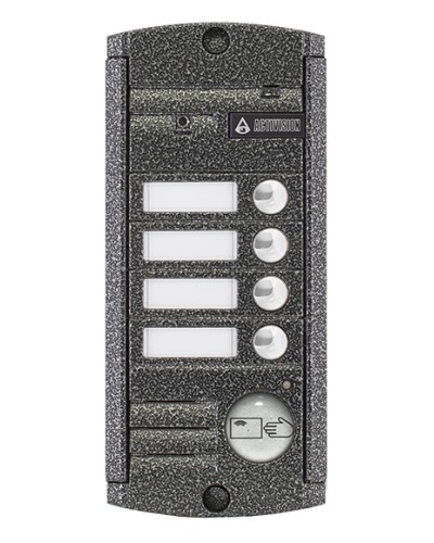 Видеопанель вызывная накладная цветная на 4 абонента с Proxy-считывателем Activision AVP-454 Proxy (PAL, антик) в Пятигорске Вызывные видеопанели малоабонентные Pintop.ru