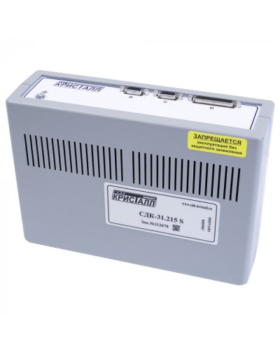 Блок контроля S Кристалл СДК-31.215S в Пятигорске Приемно-контрольные приборы Pintop.ru