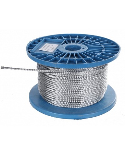 Трос стальной DIN 3055 3мм (200 м/уп) Промрукав (PR08.4821) в Пятигорске Трос и аксессуары Pintop.ru