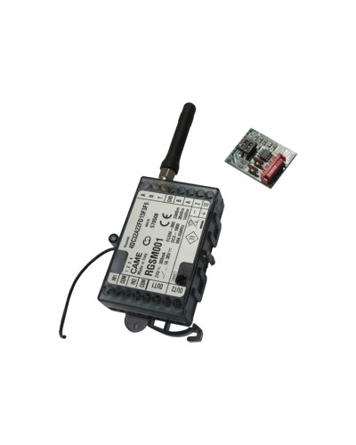 Шлюз GSM для управления автоматикой посредством технологии CAME Connect Came RGSM001S в Пятигорске Устройства радиоуправления для шлагбаумов и автоматики Pintop.ru