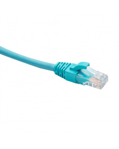 Шнур коммутационный U/UTP категория 5e LSZH нг(А)-HF 5,0 м, бирюзовый Datarex DR-181615 в Пятигорске Патчкорды (медные) Pintop.ru