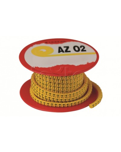 Колечко маркировочное -, 1,3-2,5мм. черное на желтом DKC AZO211BY в Пятигорске Крепежные изделия Pintop.ru