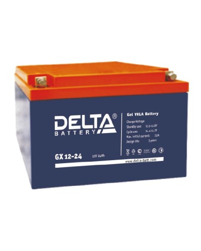 Аккумулятор свинцово-кислотный Delta GX 12-24 в Пятигорске Электротехническое оборудование Pintop.ru