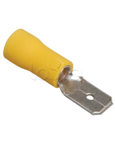 Клемма плоская изолированная 4-6 мм² (КПИ штекер - 6.3мм) (100шт/уп) REXANT 08-0351 в Пятигорске Клеммные колодки Pintop.ru